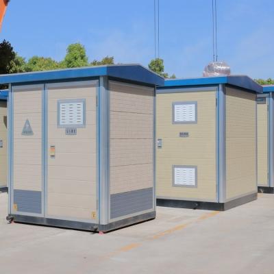 China Rustproof Outdoor Power Transformer Substation 10kv 11kv Complete Combination Use Substation Box Type Transformer for sale