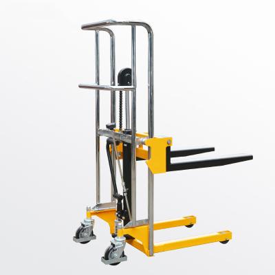 China Garment Shops Store 400kg Good Quality Electric Crate Stacker Cheapest Garment Pallet Stacker for sale