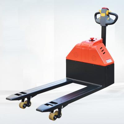 China Garment Shops Factory Direct Operated Pallet Truck Pallet Hand Truck Electric Forklift SL15S- Narrow Type for sale