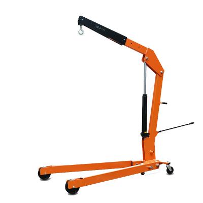 China Jib Crane Single Arm Crane Pickup Folding Boom Truck Lifting Small Cranes 500 Kg Portable Hydraulic Jack SC500A for sale