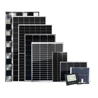 China Solar Supplier High Quality 144cells Half Cell 158.75mm Monocrystalline 400W Solar Panel 158.75mmx158.75mm for sale