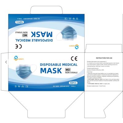 China 2021 Cheap Price Adult Top Selling Disposable Medical Face Masks High Quality for sale