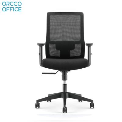 Chine High Quality Modern Ergonomic Computer Chair multi-function mid-Back Executive Manager Swivel Mesh Office Chair à vendre