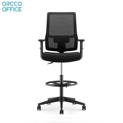 Chine Ergonomic Computer Chair Comfortable Mesh Office Desk Chairs With Footrest Mesh Chair à vendre