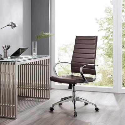 China Modern Furniture High Quality Hotel Wholesale Swivel Metal Boss Leather Ergonomic Computer Office Chair for sale