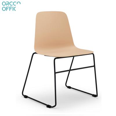 China Modern Italy Design Training Waiting Chair Ergonomic Conference Chair Plastic Chairs for sale