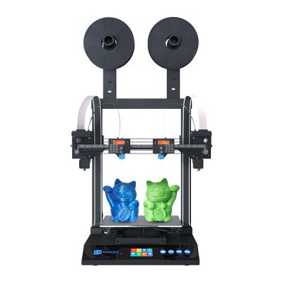 China Pro Extruder 3D Printer IDEX Printer 3d Printer Filament New JGMaker Large Print Size Dual Best Artist-D Desktop Multi Color for sale