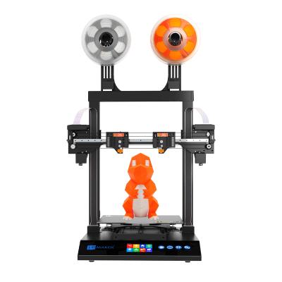 China Wholesale Price Large Print Size FDM Extruder DIY PLA TPU 3D Printer Dual Size Cheap Pro IDEX 3d Artist-d Printer for sale