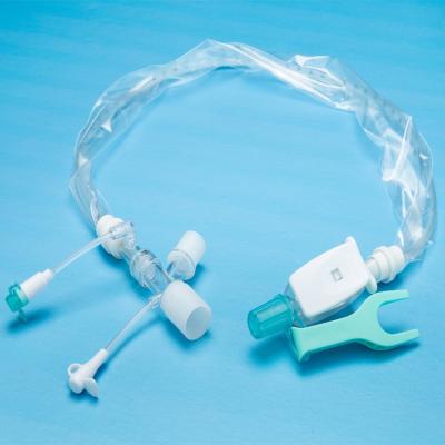 China PVC 72hours 12Fr Medical Use Disposable Suction System Hot Selling Closed Intubation for Adults Hospital for sale