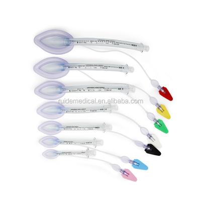 China New Type Reusable Silicone Mask Airway Factory Price Clinic 2020 Standard Laryngeal Oral Airway for sale