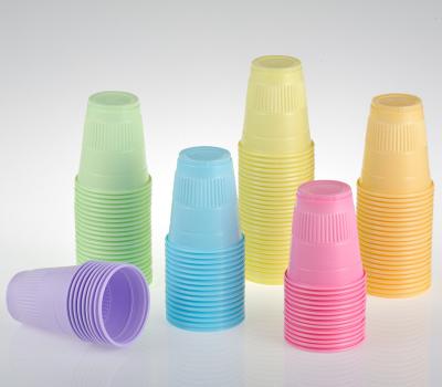 China Factory Price Food Grade PP Plastic Disposable Plastic Dental Cups For Guarddent Patient Gargling Supply for sale