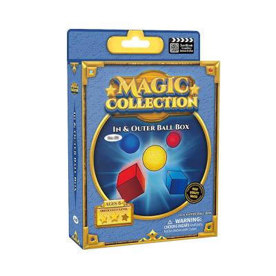 China Professional Magic Trick PLASTIC Company Customized Various Magic Tricks In And Outer Ball Box Classic Toys, Close Up Boutique Magic Prop for sale