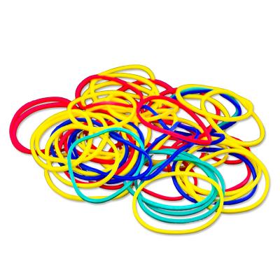 China Classic Magic All Series of Assorted Braiding Elastic Props Cream Color Magic Elastic Bands Magic Trick Rubber Bands Tricks Props for sale