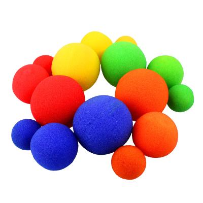 China Classic Fun Magic Teaching Sponge Ball 2.5cm 3.5cm 4.5cm Magic Magician Tricks Easy Magic for Kids and Beginner for sale