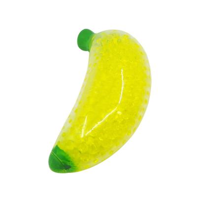 China Classical Magic Creative Realistic Fruit Shape Banana Duct Music Banana Duct Music Export TPR Kneading Toys for sale