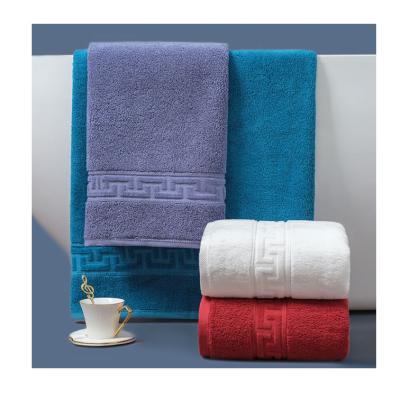 China QUICK DRY Clean Logo Spa Salon Dye Sublimation Towels Jacquard 450gsm Towels Personalized Custom Luxirious Bath Towels for sale