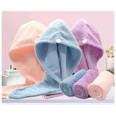 China QUICK DRY headband hair towel hair en towel bath towel hair towel print microfiber hair towel for sale