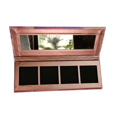 China Waterproof Wholesale Empty Eyeshadow Palette Packaging Box For Makeup Or Cosmetic for sale