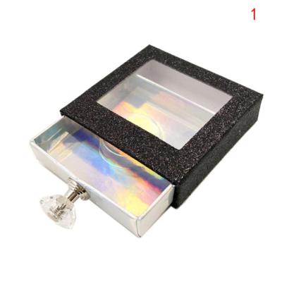 China Customized handmade walk-in rose empty gold eyelash palette packaging mirror boxes with embossing logo print for sale