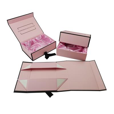 China Recyclable 26 Years Experience On Satin Lined Hair Extension Gift Paper Packaging Box for sale