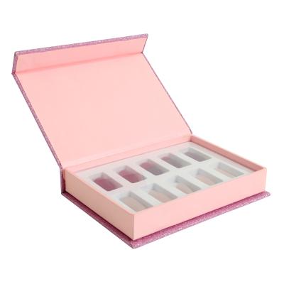 China Handmade Custom Luxury Cosmetic Makeup Skin Care Set Gift Paper Packaging Box for sale