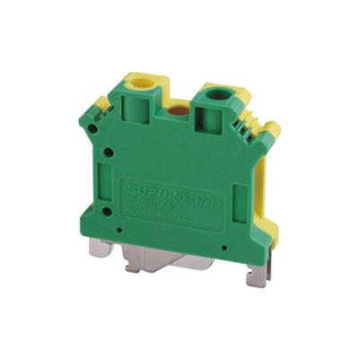 China Factory Price PA66 Conector Plastic Din Rail Screw Terminal Block Terminal Blocks Connector for sale