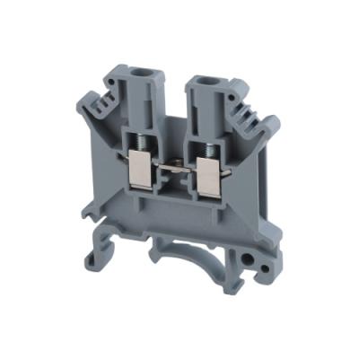 China PA66 SUK6 Series Screw Rail Mounted Terminal Blocks for sale