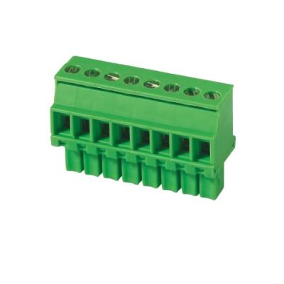 China DINKLE female socket for pluggabler terminal block connectors with screw MC-RE3.5VXXC-R / MC-RE3.81VXXC-R for sale