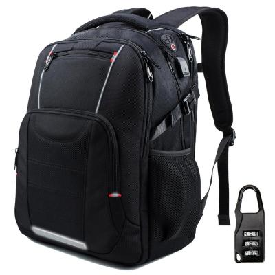 China 2019 Travel Friendly Business Daily Notebook Bag TSA Notebook Backpack Switch Daypack Casual 17.3 Inch Travel Laptop Backpack With USB for sale