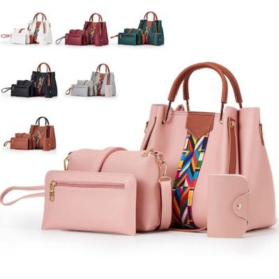 China National Latest Design Free Shipping Items Luxury Handbags Set For Women for sale