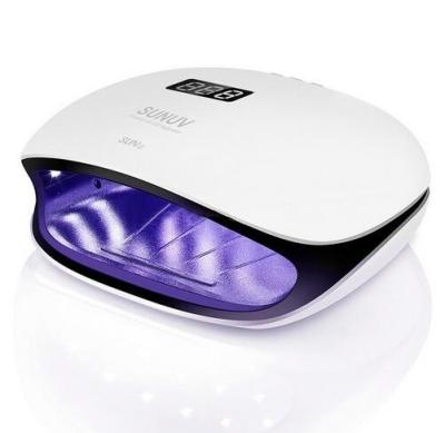 China Nail Art Dryer 48W UV LED Lamp Nail Light Professional Smart Phototherapy for Curing Finger Toe Nail Gel Nail Drying Mac for sale