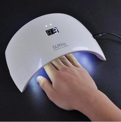 China SUN9c/SUN9s UV Lamp 24W Nail Dryer Machine tool UV LED Nail Lamp Phototherapy Nail Polish Manicure Curing LED Lamps LED for sale