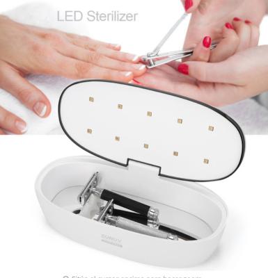 China LED esterilizador Herramientas de limpieza cosmética belleza maquillaje sistemas de cepillo Herramientas de limpieza des for sale