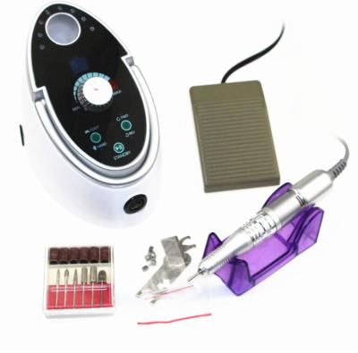 China 2018 nuevo 65 W 35000 RPM eléctrica uñas taladro archivo Kit Bits Kits de manicura pedicura máquina del taladro del clav for sale