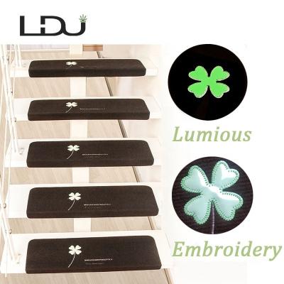 China Anti-corrosion Technology and High Quality Anti-skid Mat For Stairs /Precision Embroidery Staircase for sale