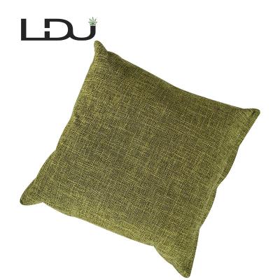 China Small And Soft Cushion Pillow Memory Cover With Invisible Hidden Zipper Closure In One Side for sale