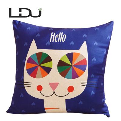 China Memory Microfiber Sofa Decorative Customized Shaped Printed Reading Bed Pillow for sale