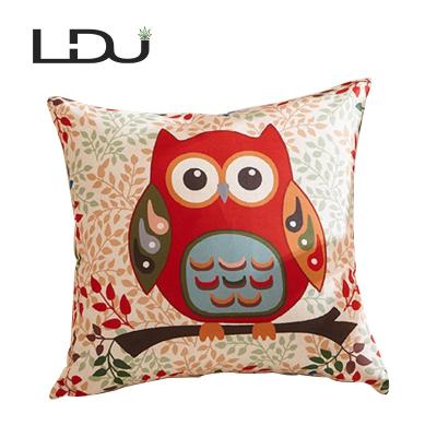 China Breathable Customized Soft Memory Printing Polyester Square Sofa Nap Pillow For Rest for sale