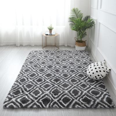 China Shaggy Living Room Custom Fluffy Cheap Area Rugs Large Floor Area Rug Blanket Washable Home Decorative Fur for sale