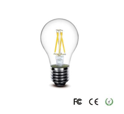 중국 A60 110V 2700K 6W Dimmable LED 필라멘트 전구 RA85 세륨은 찬성했습니다 판매용