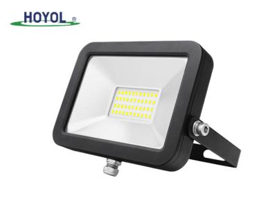 China Long Lifespan Black Super Slim Flood Light High Luminous Efficiency 100 - 240V for sale