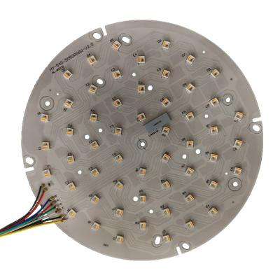 Cina 54*3W Bianco RGBW LED Par Light Piastra di alluminio per illuminazione sul palco in vendita