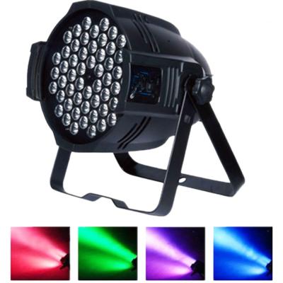 Cina Fan muto che raffredda la luce DMX512 attivato suono di nozze della discoteca del club del partito della luce 54 LED della fase di RGBW LED in vendita