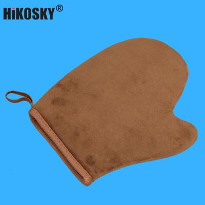 China Reusable Custom Logo ODM Glove Velvet Sponge Glove Self Tanning Sunless Self Tanning Tanning Applicator for sale