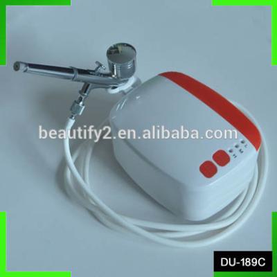 China Cake decorating fine spray airbrush with best quality airbrush compressor kits DU-189C for sale