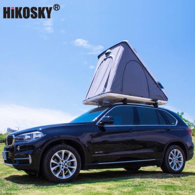 China Collapsible Hard Top Tent Car Roof Waterpoof SUV Car Top Shell Tent for sale