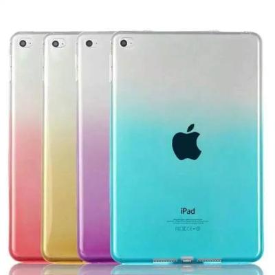 China for new ipad 2017 TPU soft case back cover, for ipad grident color tpu tablet case for sale