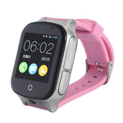 China los Gps WCDMA G/M de los niños portátiles de 600mAh llaman por teléfono PANTALLA al reloj 1,54” en venta