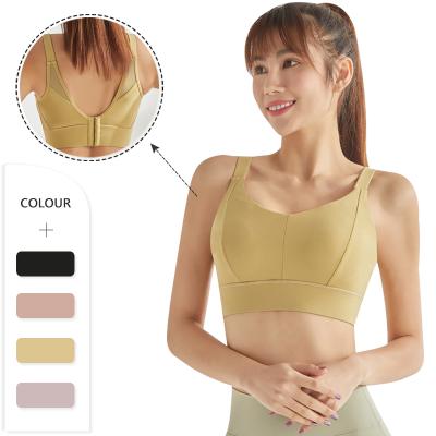 China QUICK DRY Vest Women's Shock Proof Sports Bra Fitness Yoga Bra U-back Sports Bra Large for sale