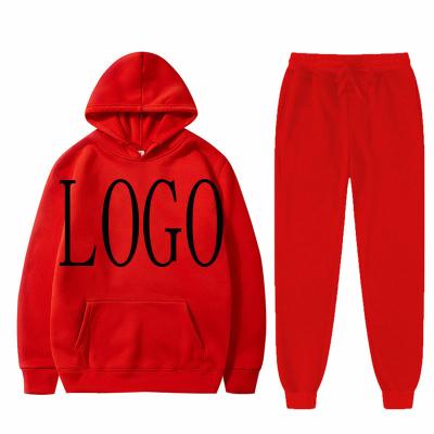 China Blank Breathable Wholesale Sublimation Sports Trends Tracksuit Set Sew Logo Fashion Custom Hoodie Mens Tracksuit 2021 for sale